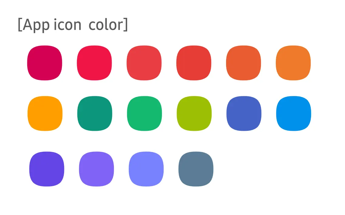 color pallete samsung