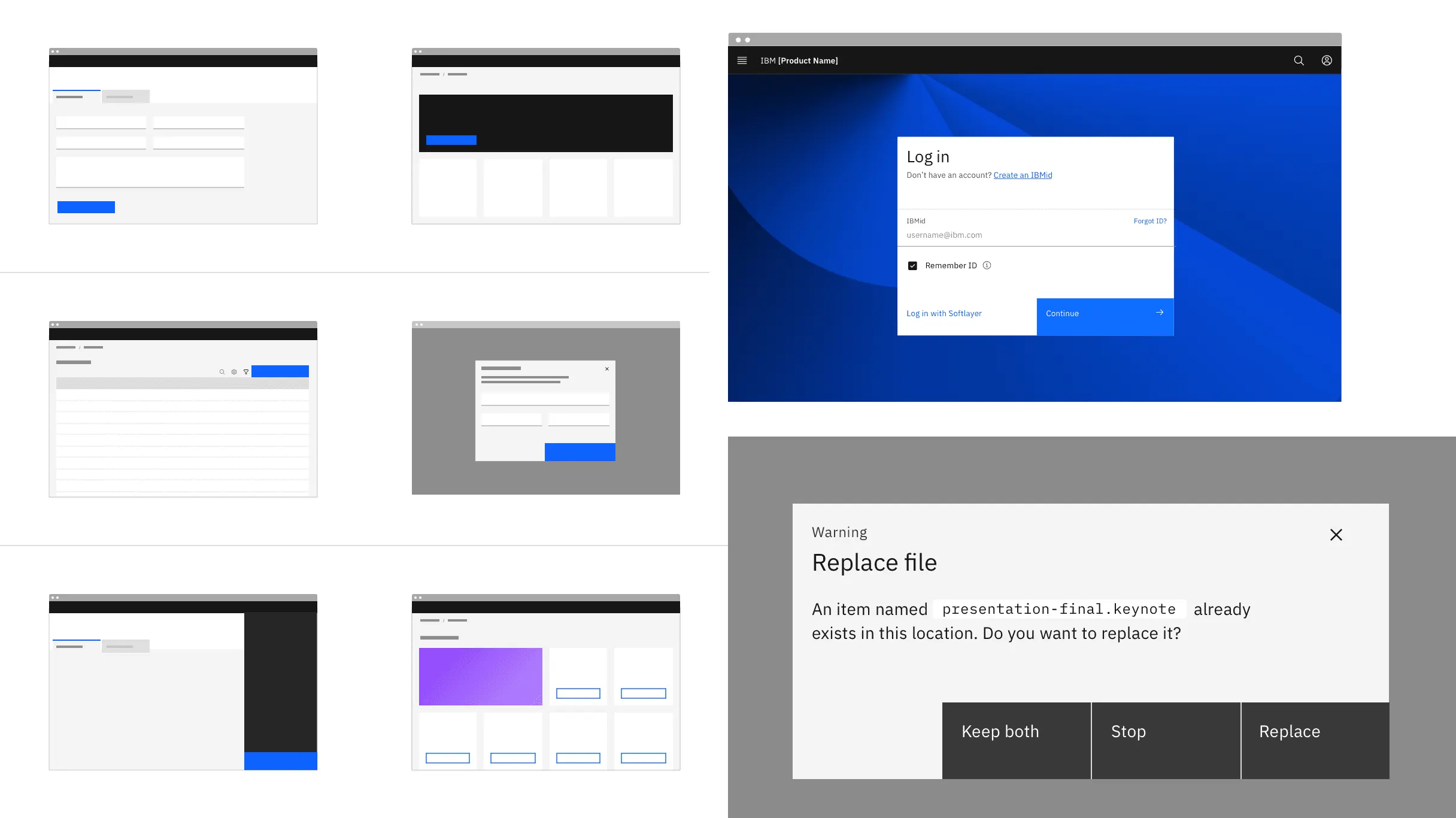 Buttons Types and Layout in Carbon Design