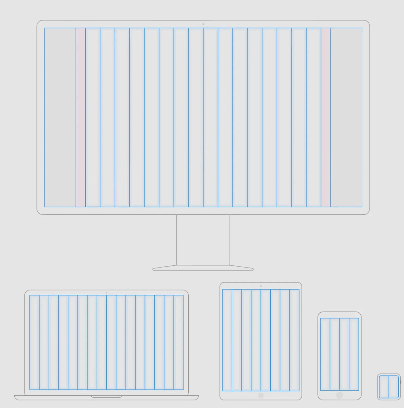 Column layout in carbon design