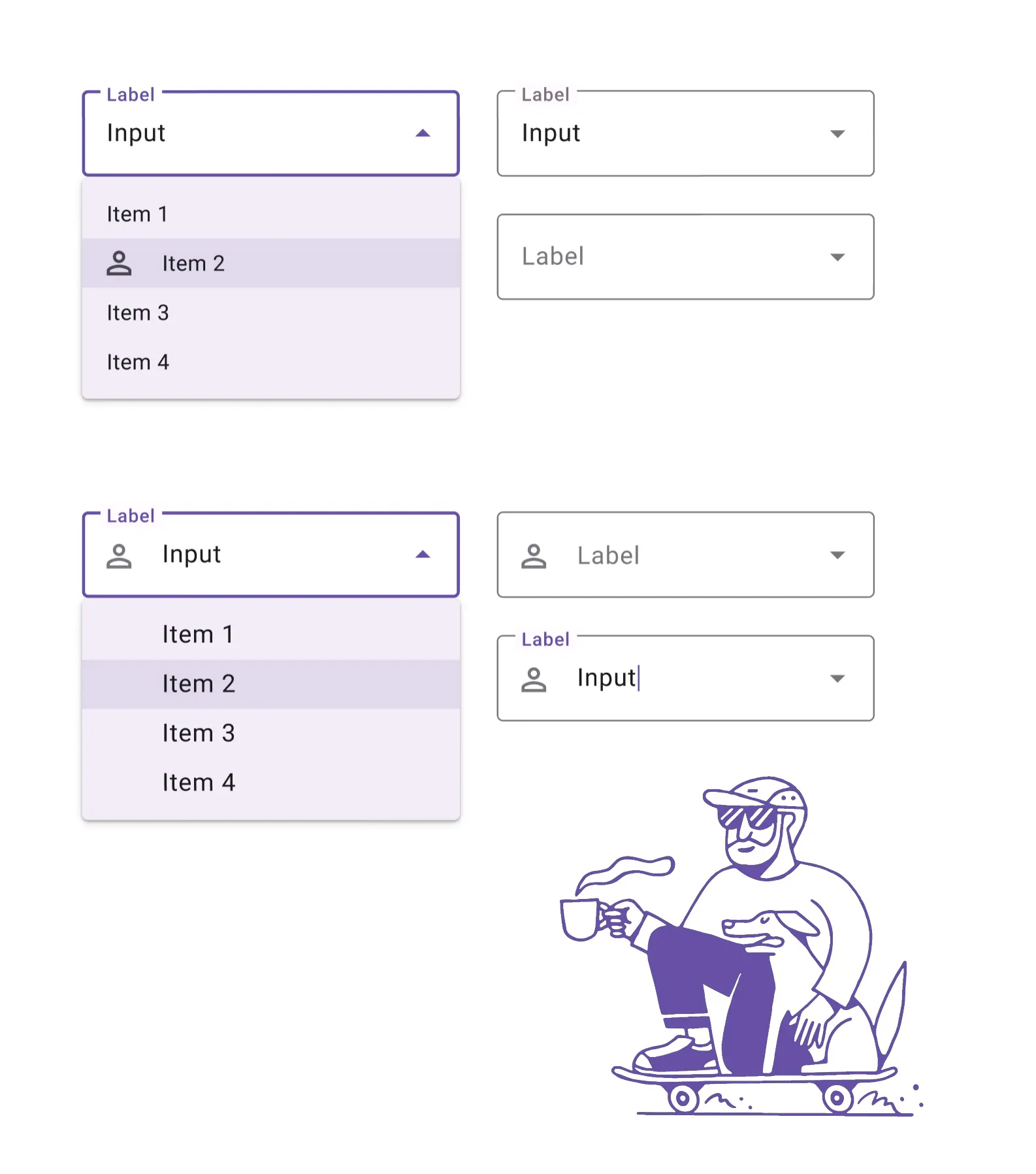 material design and forms