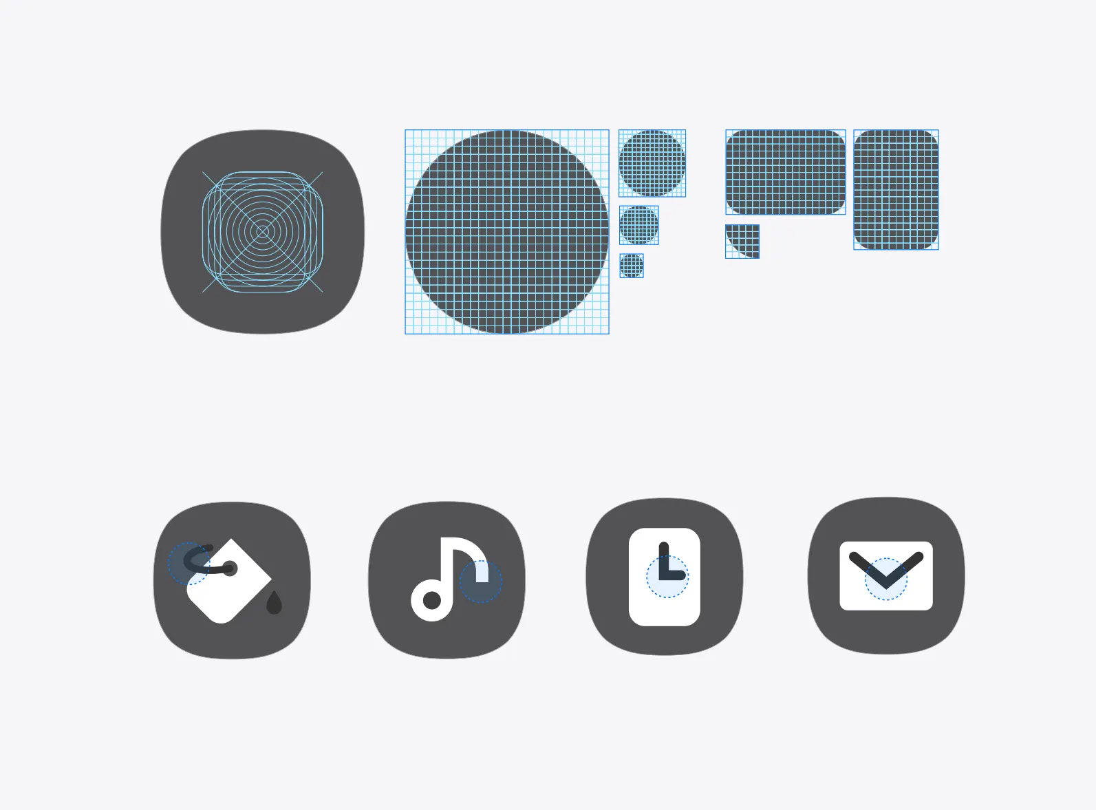 samsung icons constructions
