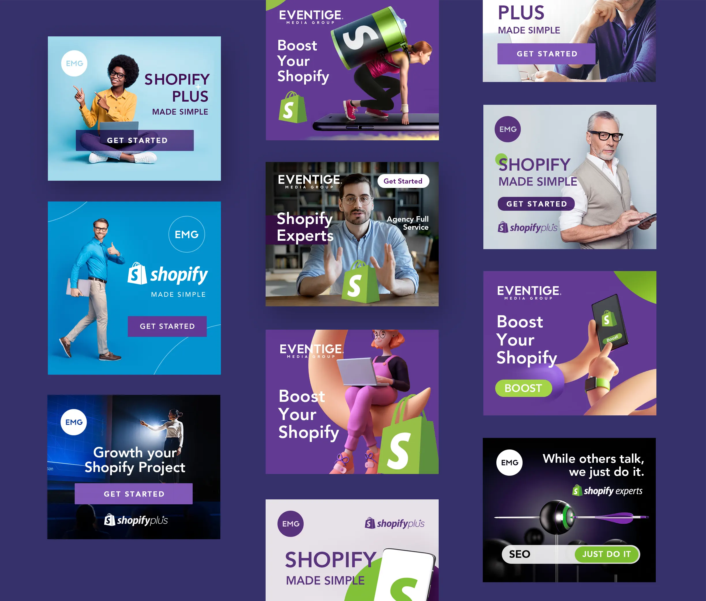 banners design for Shopify