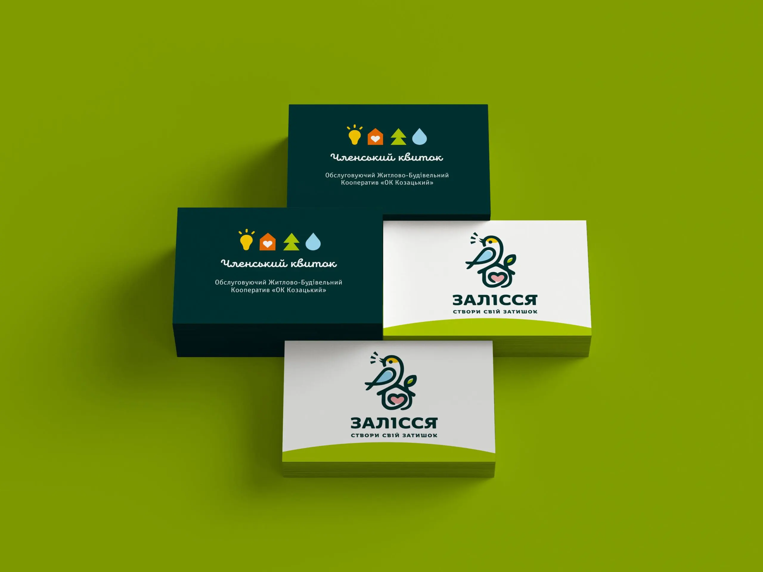 corporate identity and business cards design